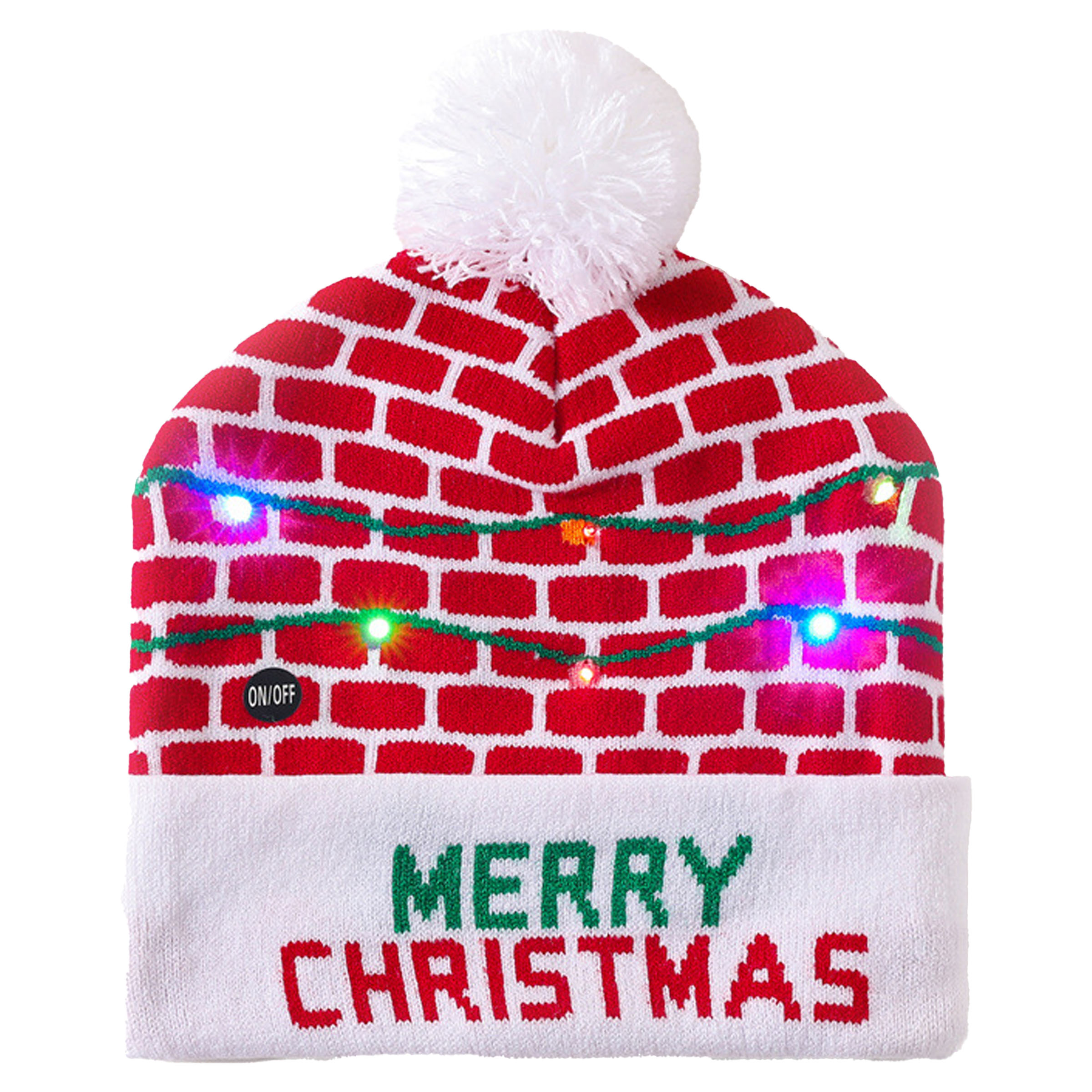 LED Light-Up Holiday Beanie 3