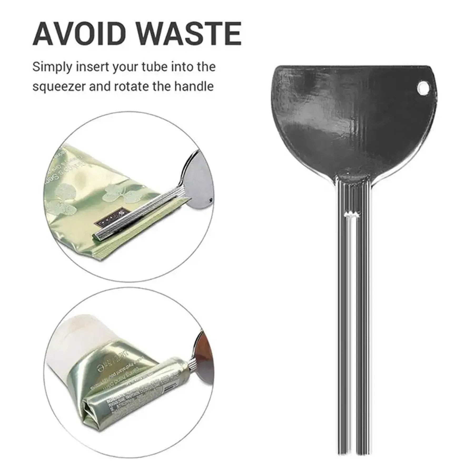 Small Press Squeezer Dispenser Aluminum Metal Equipment 4