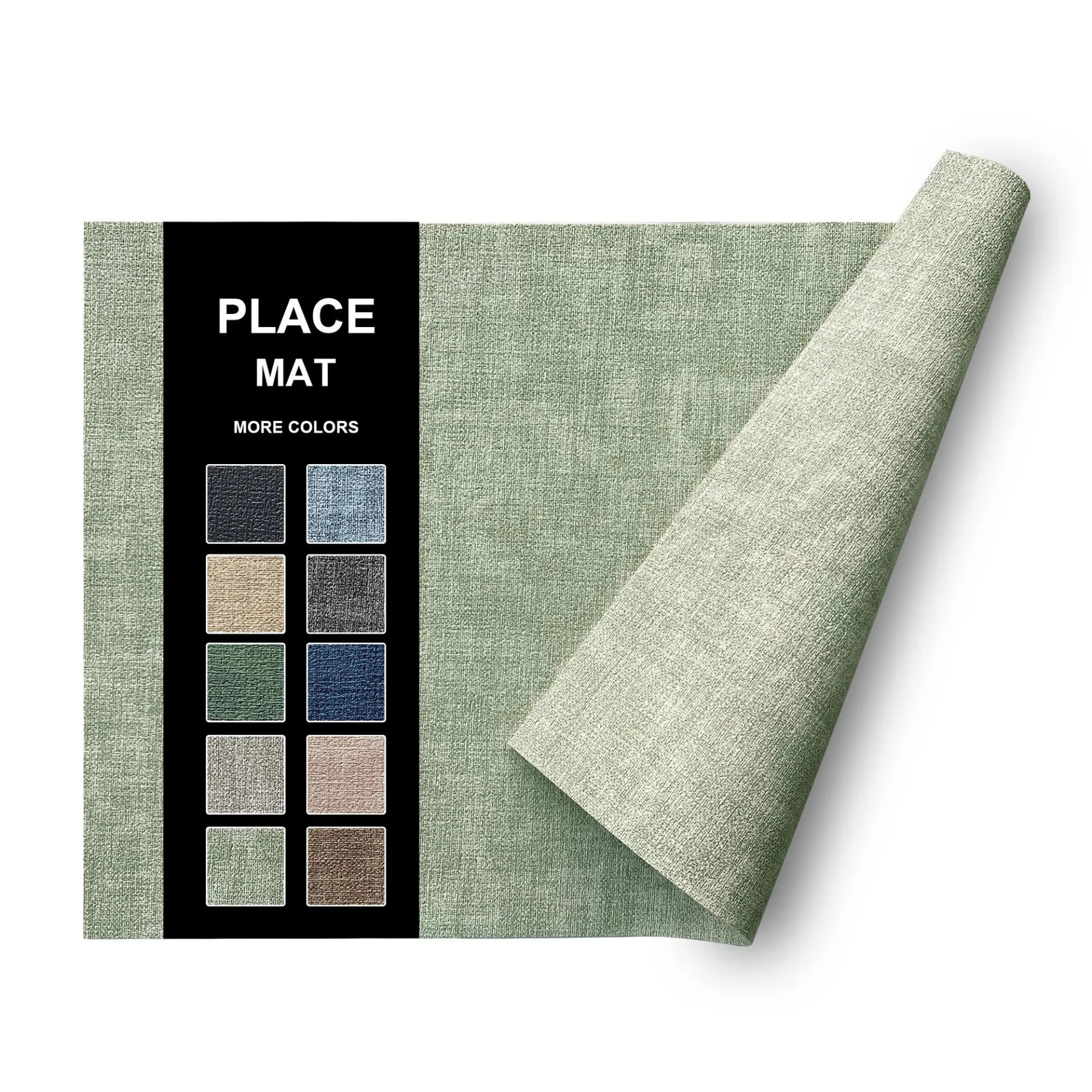 Premium Textured-Leather Placemats 11