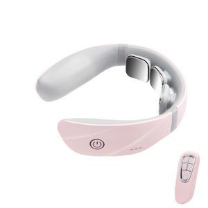 Rechargeable Electric Pulse Neck Massager With Remote Control 8