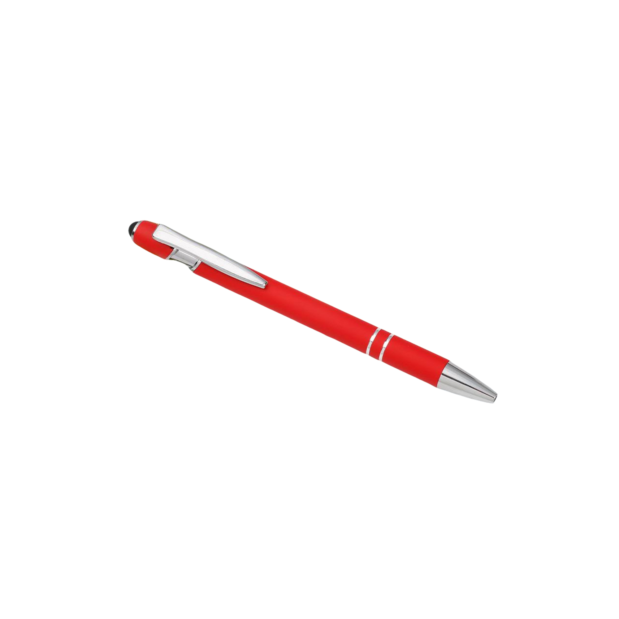 Metal Stylus Ballpoint Pen Dual Tip Click Action 16