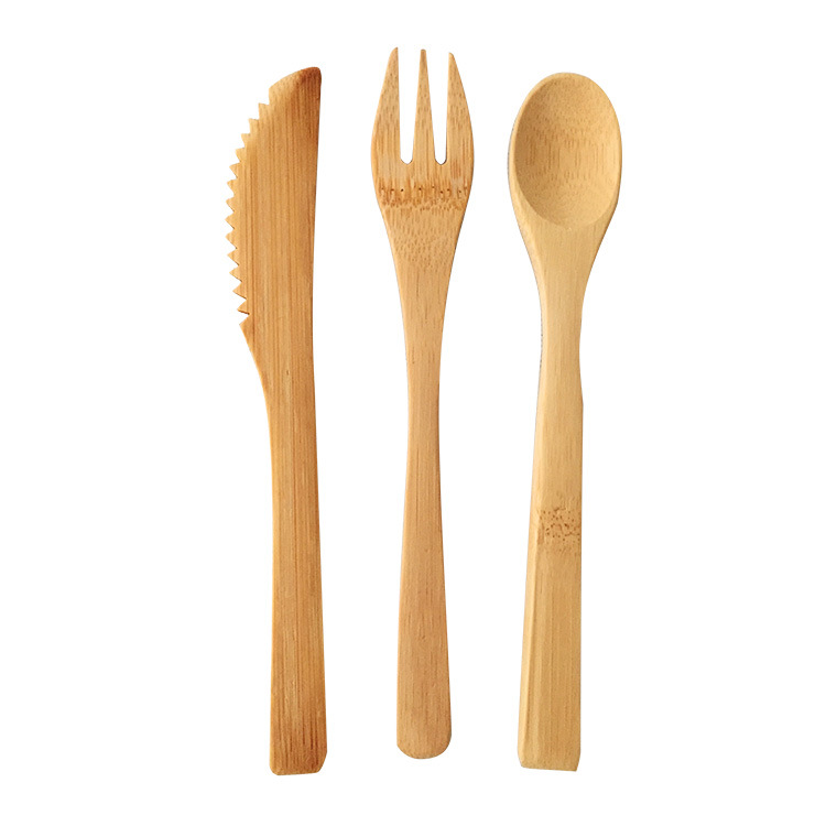 3 Piece Bamboo Utensil Set 3