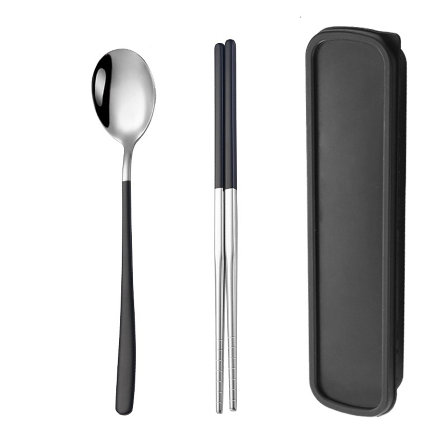 410 Stainless Steel Cutlery Set with Case 11