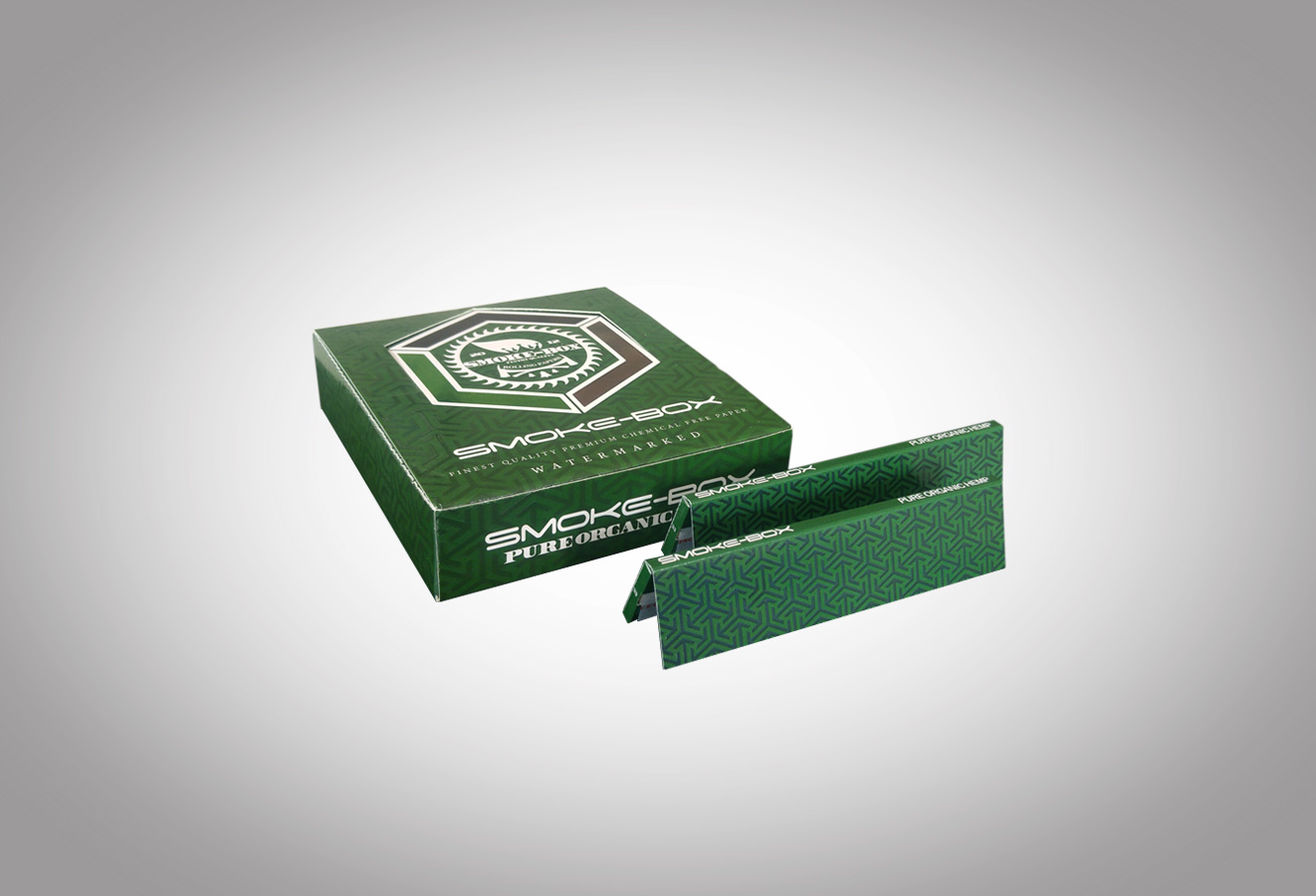 Hemp Rolling Papers 1 1/4" with Full Custom Booklets 3