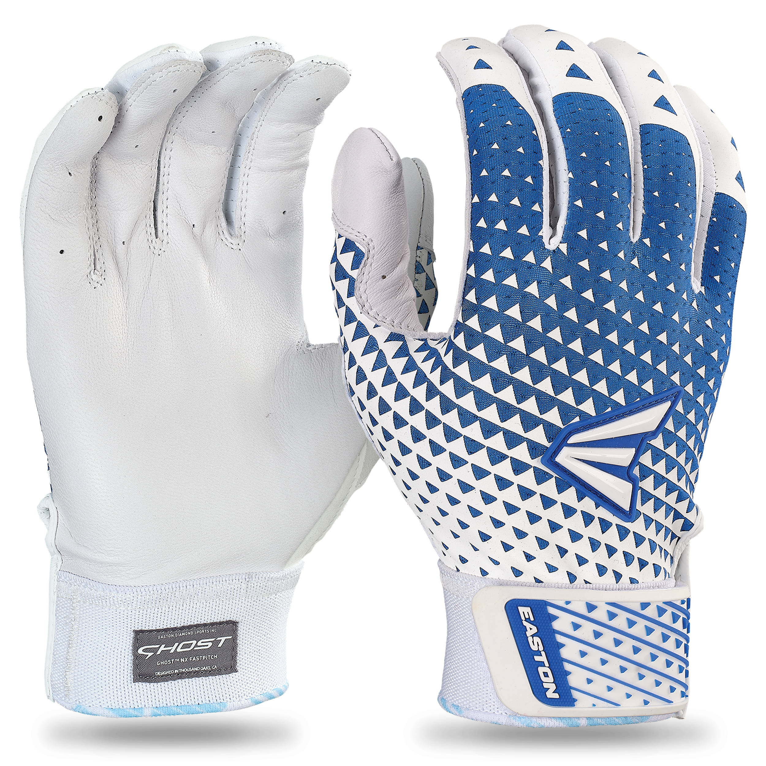 Easton Ghost NX Fastpitch Batting Gloves | M | Stars and Stripes 1