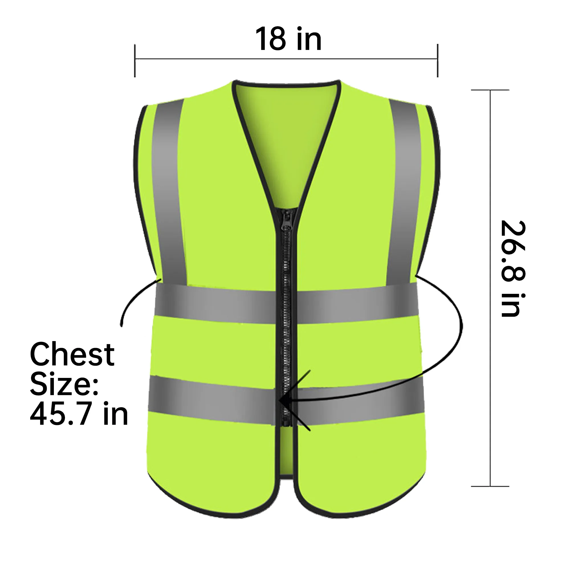 Custom Reflective Safety Vest 2