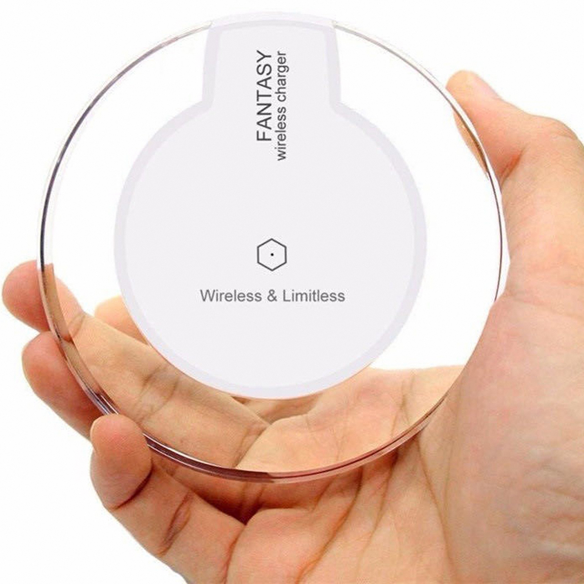 5W Qi Crystal Wireless Charger Pad 4