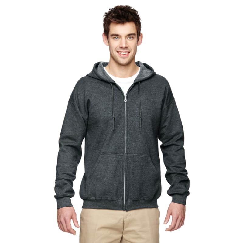 Custom Embroidered Unisex Full Zip Hoodies 4