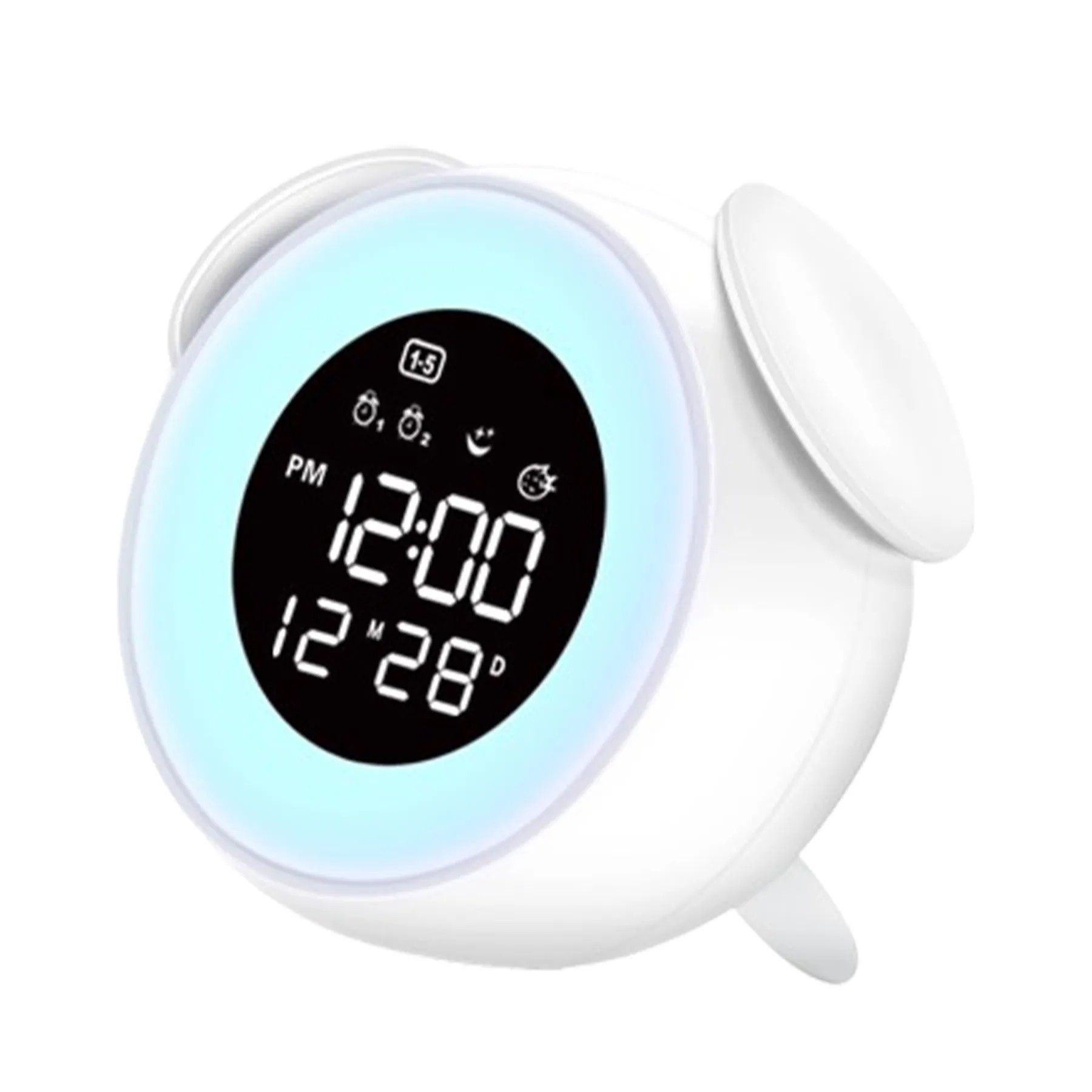 Usb Led Multifunction Alarm Clock 4