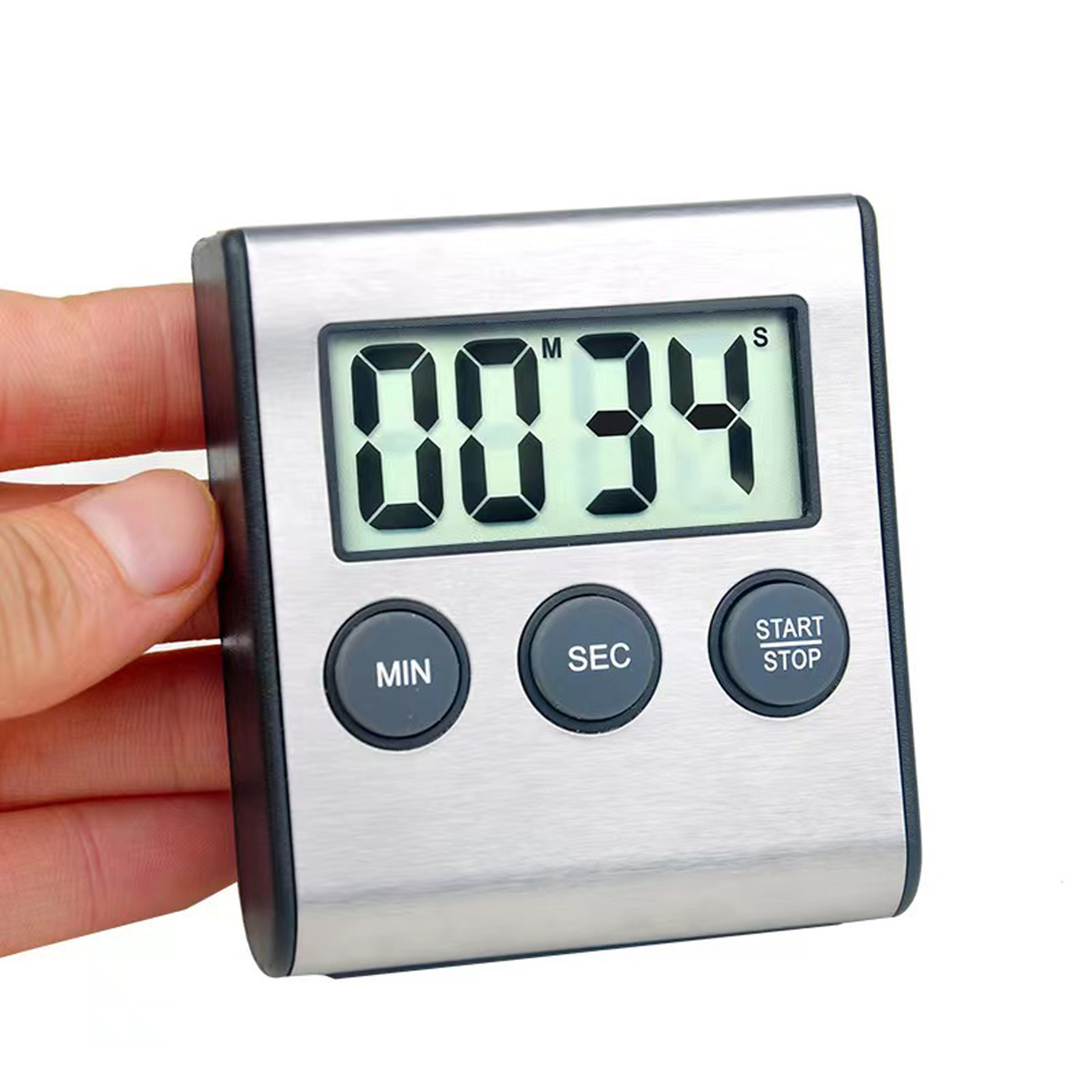 Digital Stainless Steel Kitchen Timer 2
