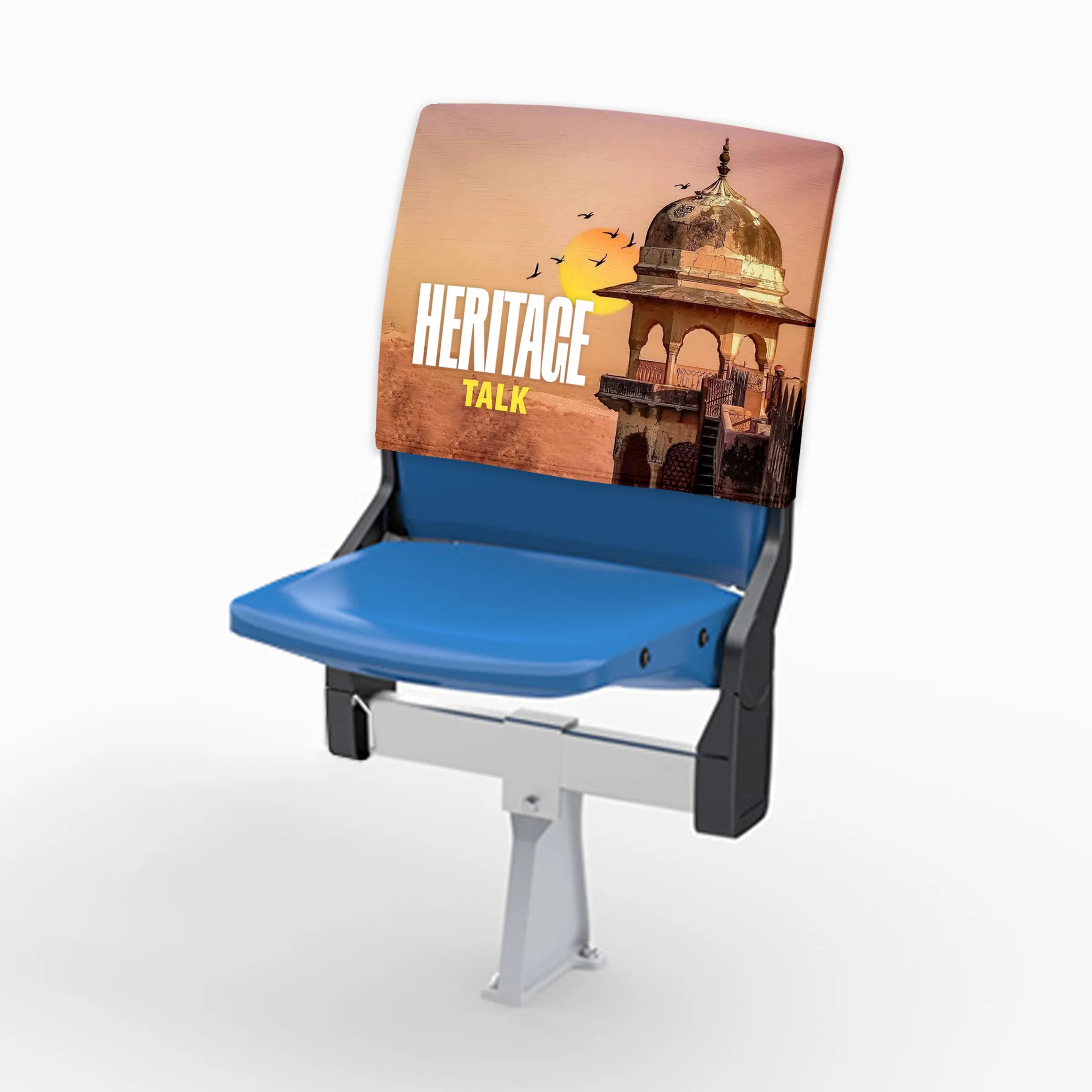 20" x 18" Custom Stadium Chair Back Cover - Double sided 5