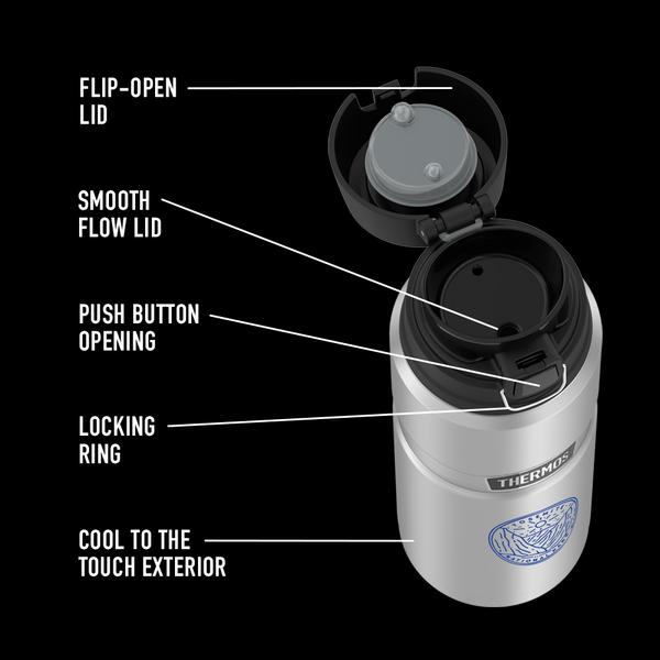 24 oz. Thermos® Stainless King™ Stainless Steel Direct Drink Bottle 45