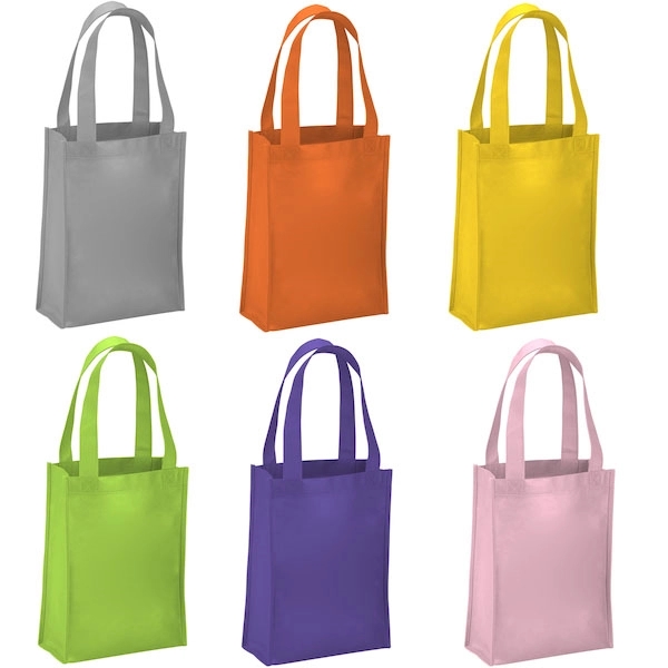 Promotional Payson Non-Woven Mini Tote Bag - 12" x 9" 3