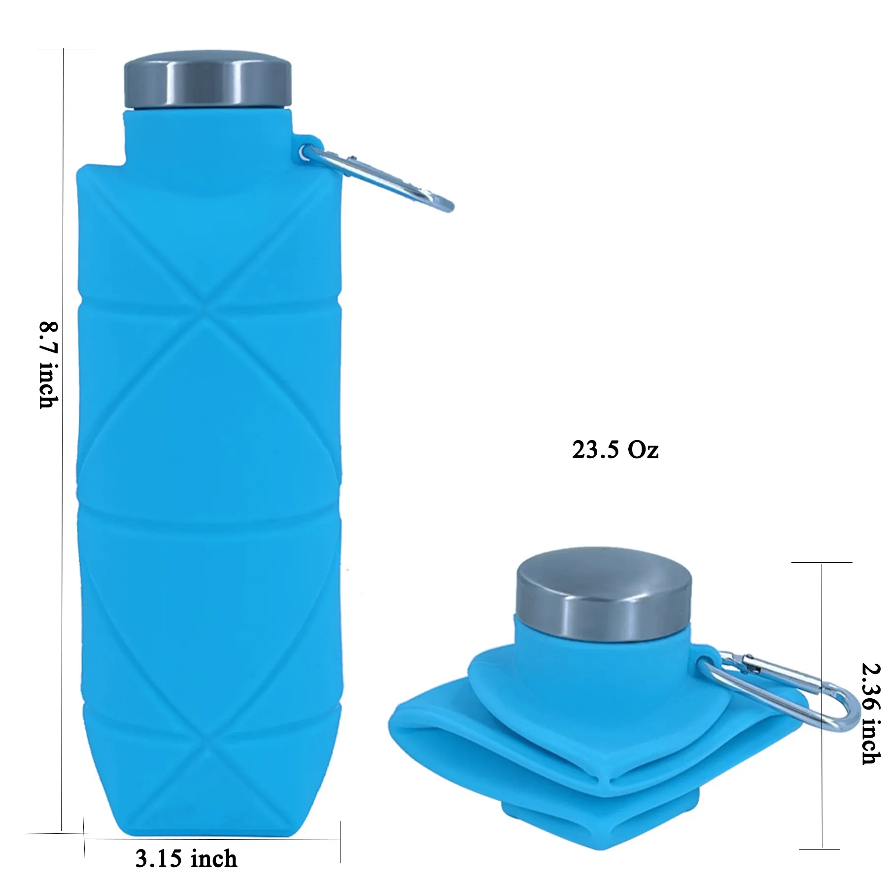Special Made Collapsible Water Bottle Cups 4
