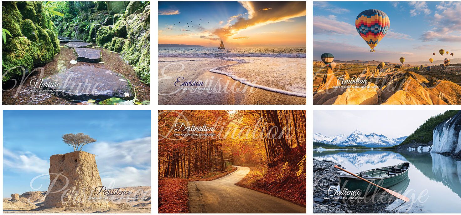 MOTIVATIONS STAPLED WALL CALENDAR 20