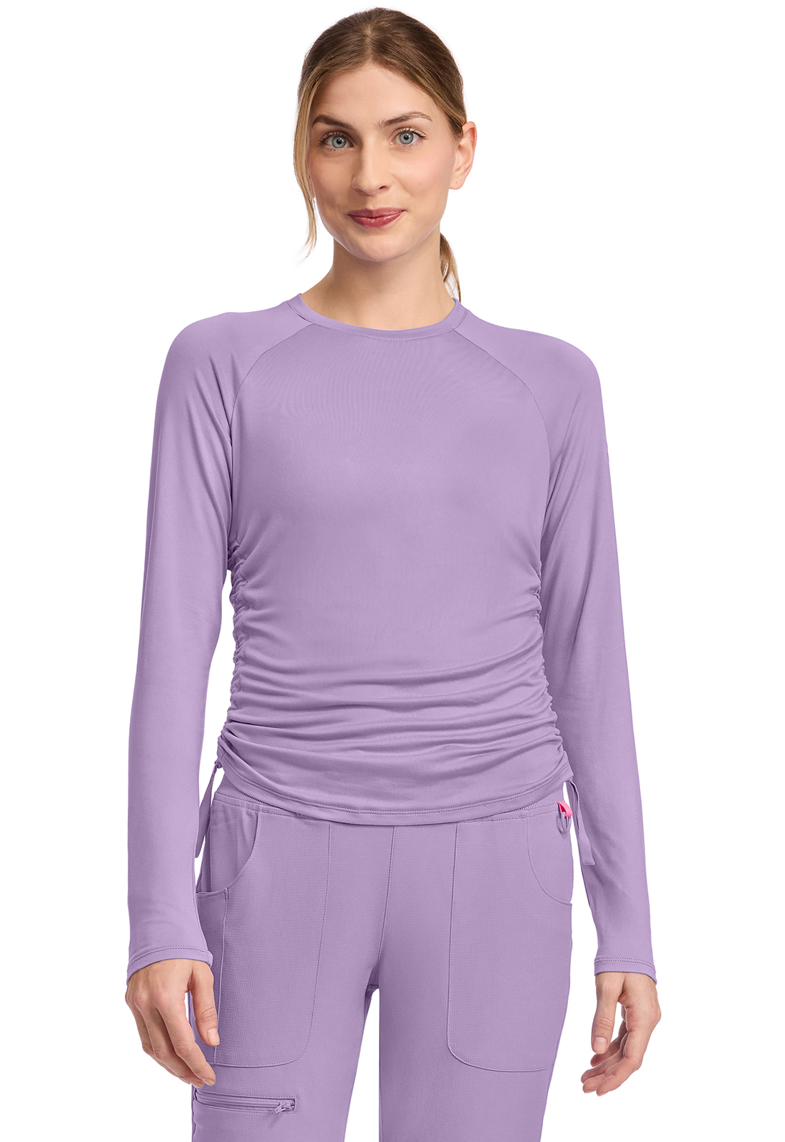 Med Couture - MC AMP - Women's Pocketless Long Sleeve Underscrub Shirt 10