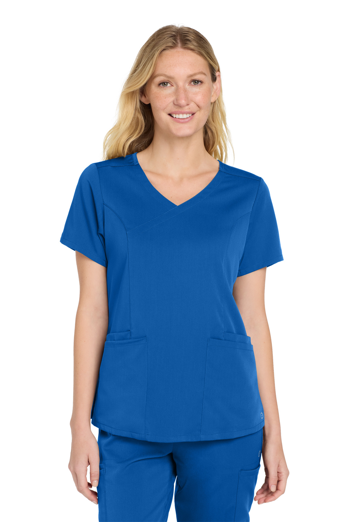 Wink® Women's Premiere Flex Mock Wrap Top 15