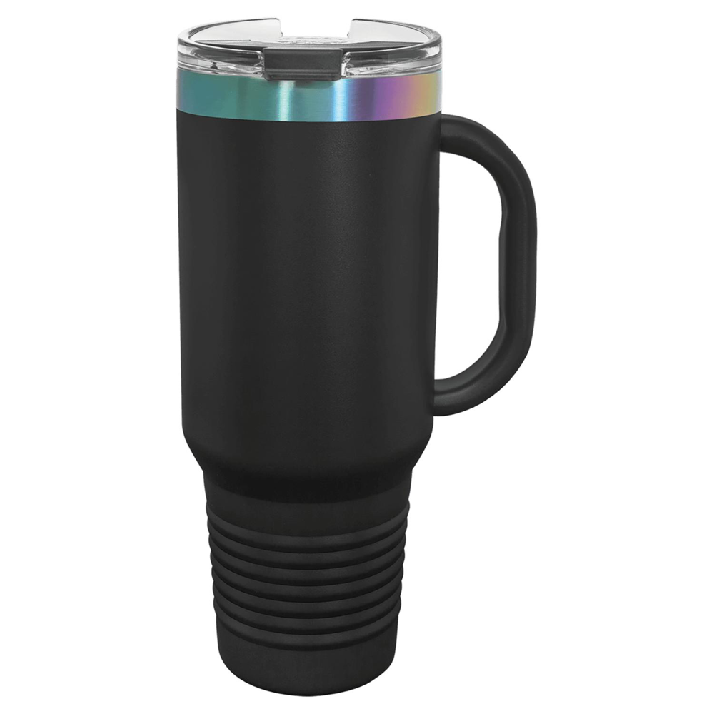 40 oz Polar Camel® Stainless Steel Insulated Prism Ion Plated Travel Mug