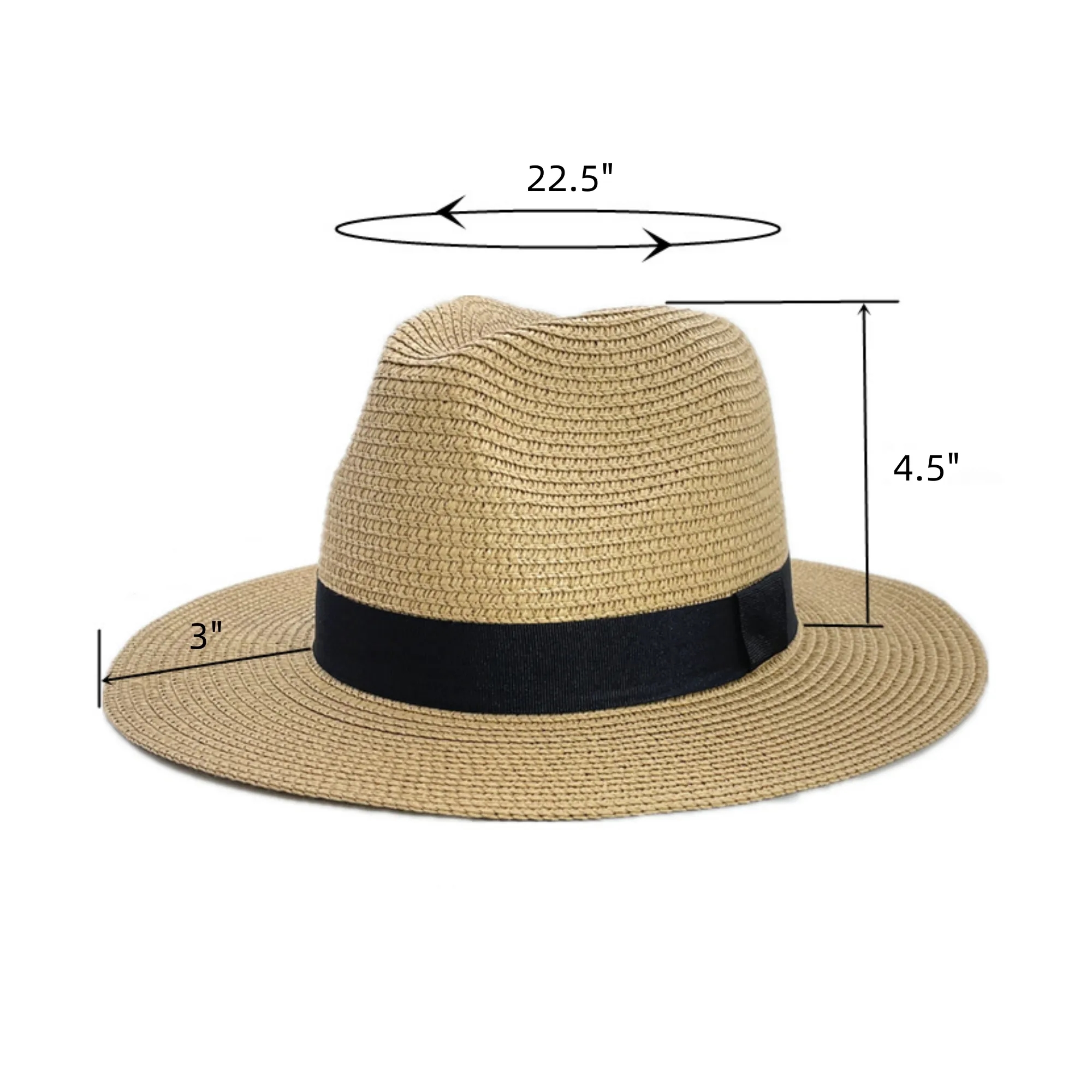 Straw Panama Hat 14