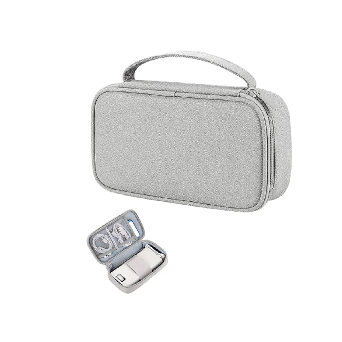 Electronics Travel Case Charger Cable Storage Bag 7