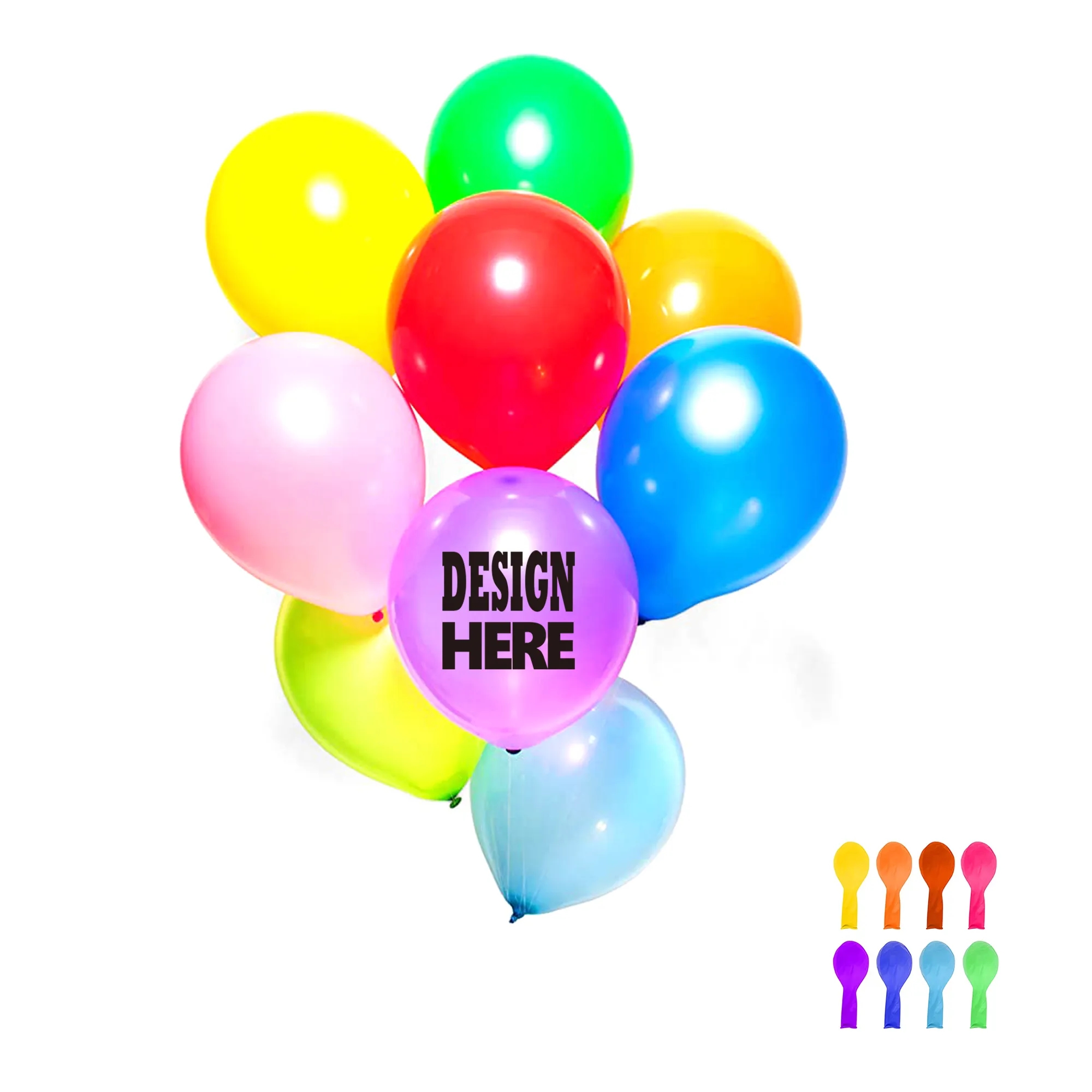 10" Assorted Latex Balloons for Party MOQ 100 PCS 2