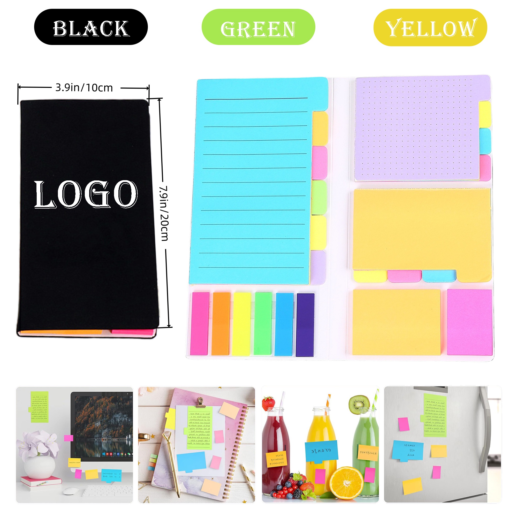 Multi Function Sticky Notes Set MOQ50pcs 2