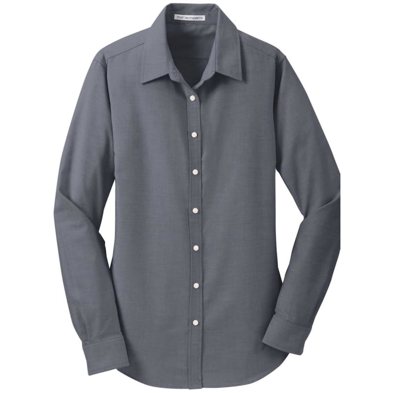 Port Authority Ladies SuperPro Oxford Shirt. 44