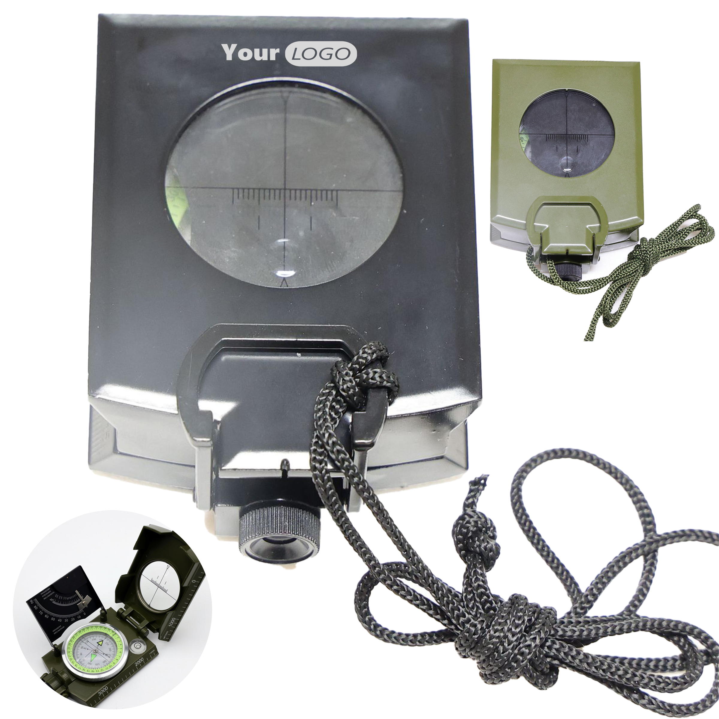 Abs Multi Functional Outdoor Geological Compass 2