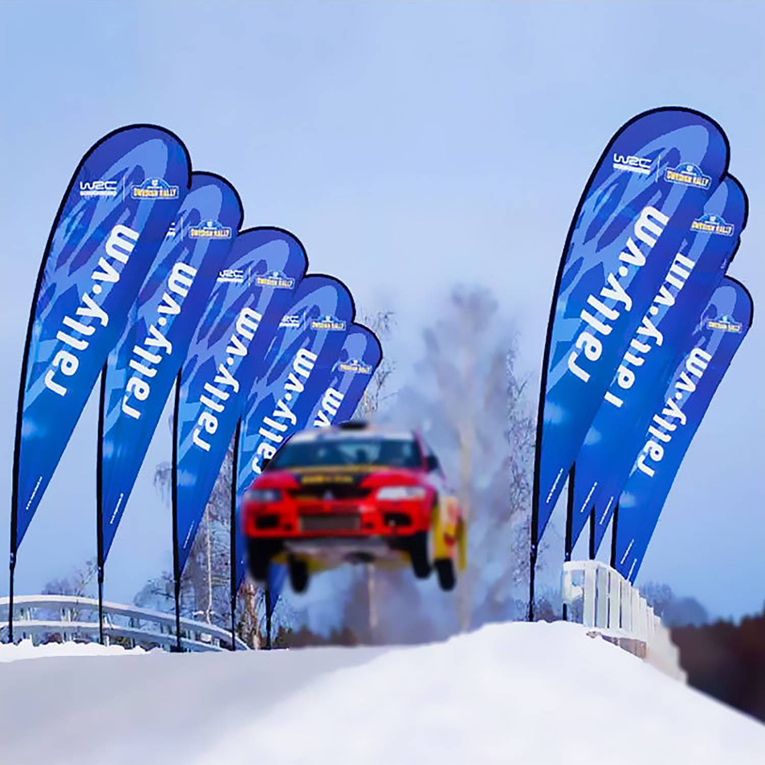 Custom Outdoor Beach Flags for Promotional Display 3