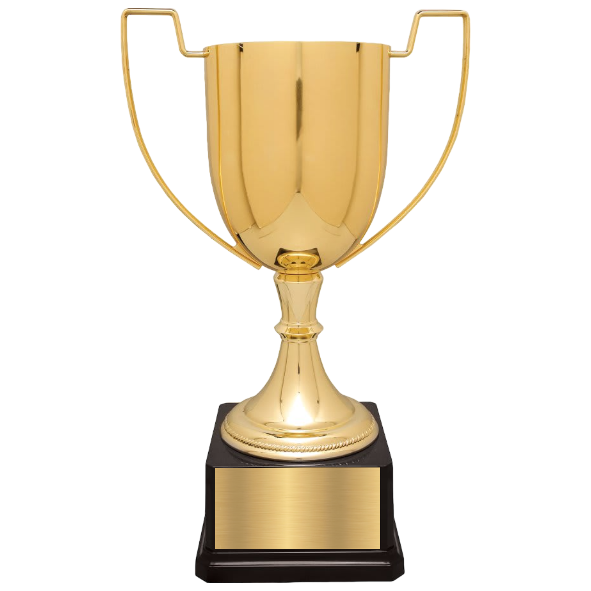 14 1/4" Completed Zinc Cup Trophy on Plastic Base 7