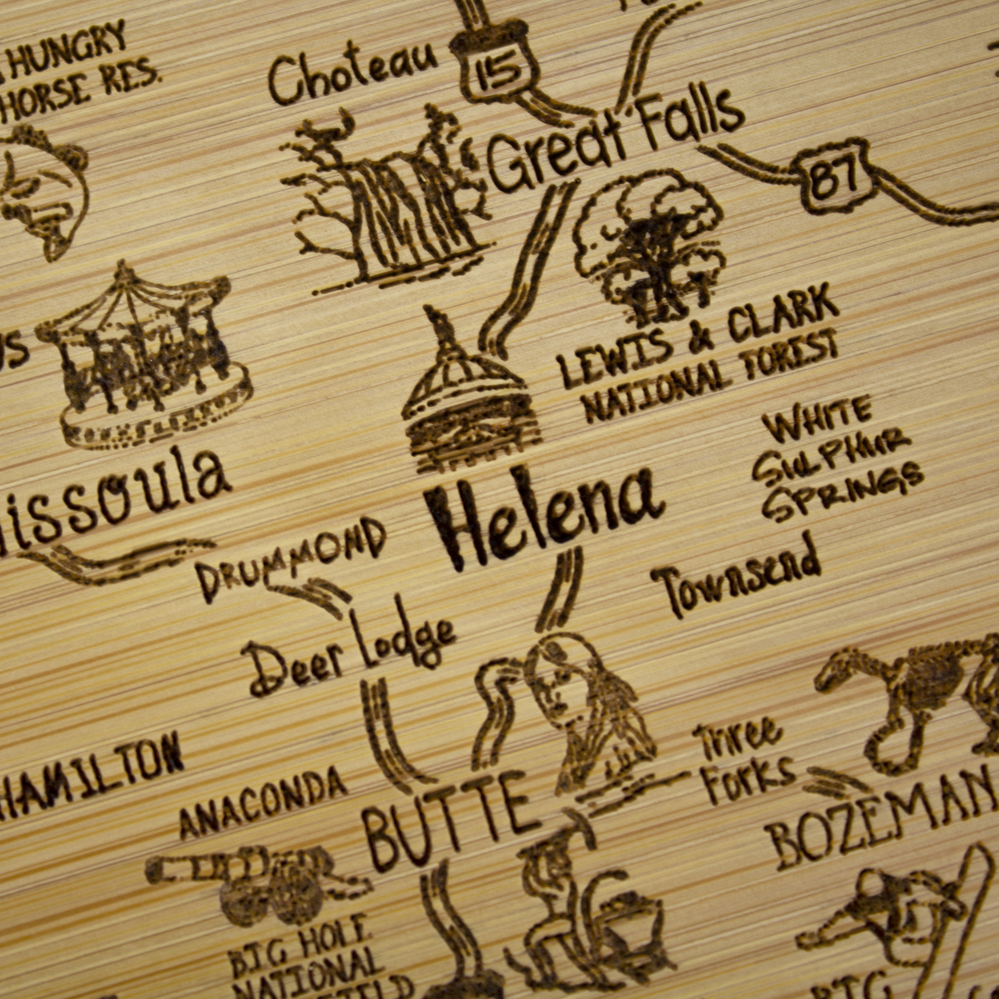 A Slice of Life Montana Serving & Cutting Board 3