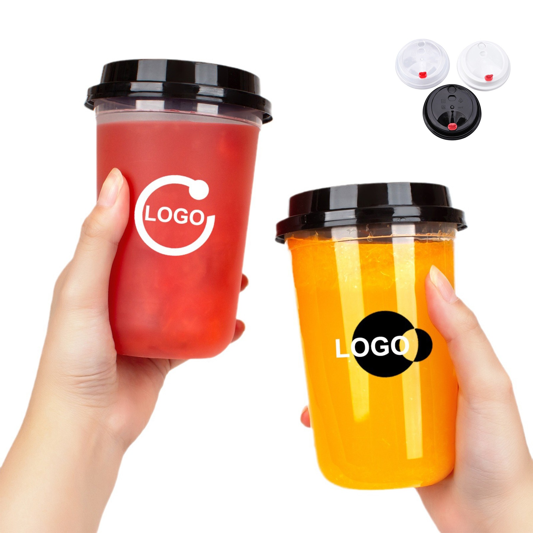 U Shaped Plastic Disposable Drinking Cup 1