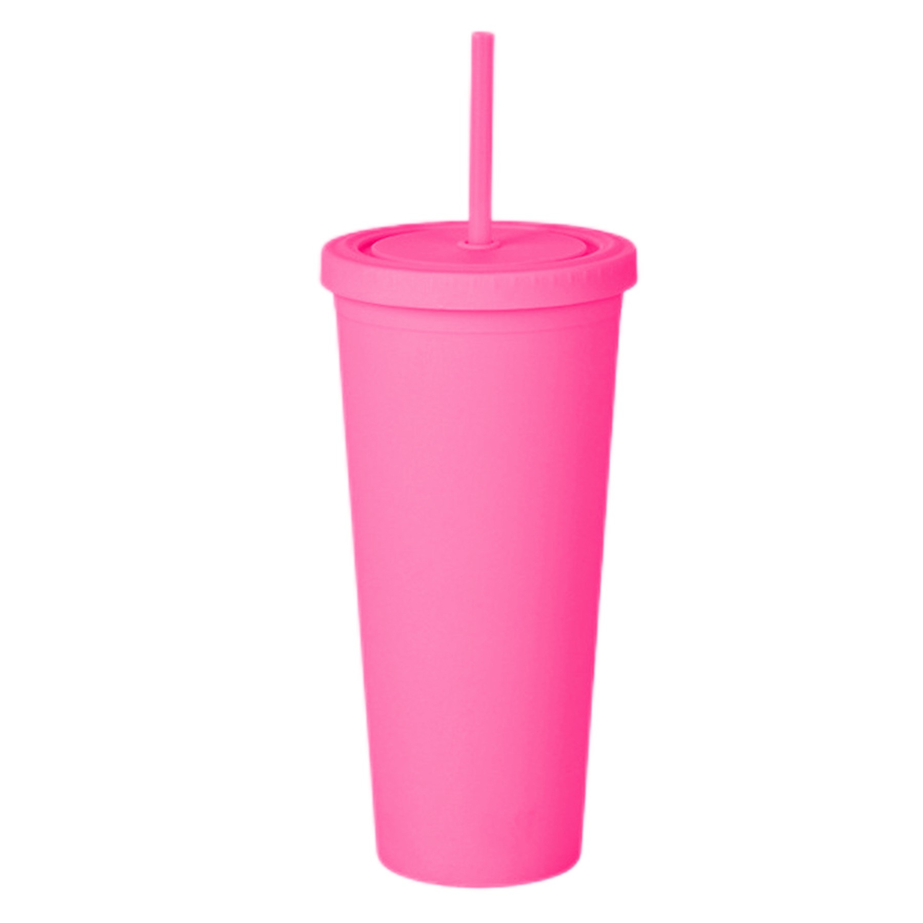 22Oz Plastic Straw Cup 5