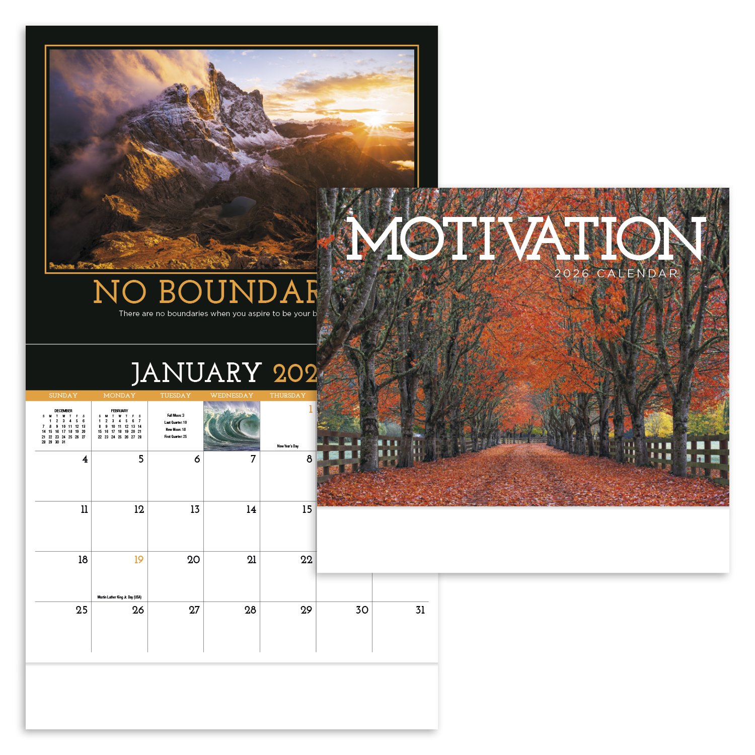 HotLine® Products Motivation Appointment Calendar (Motivational Quotes) - Stapled 3