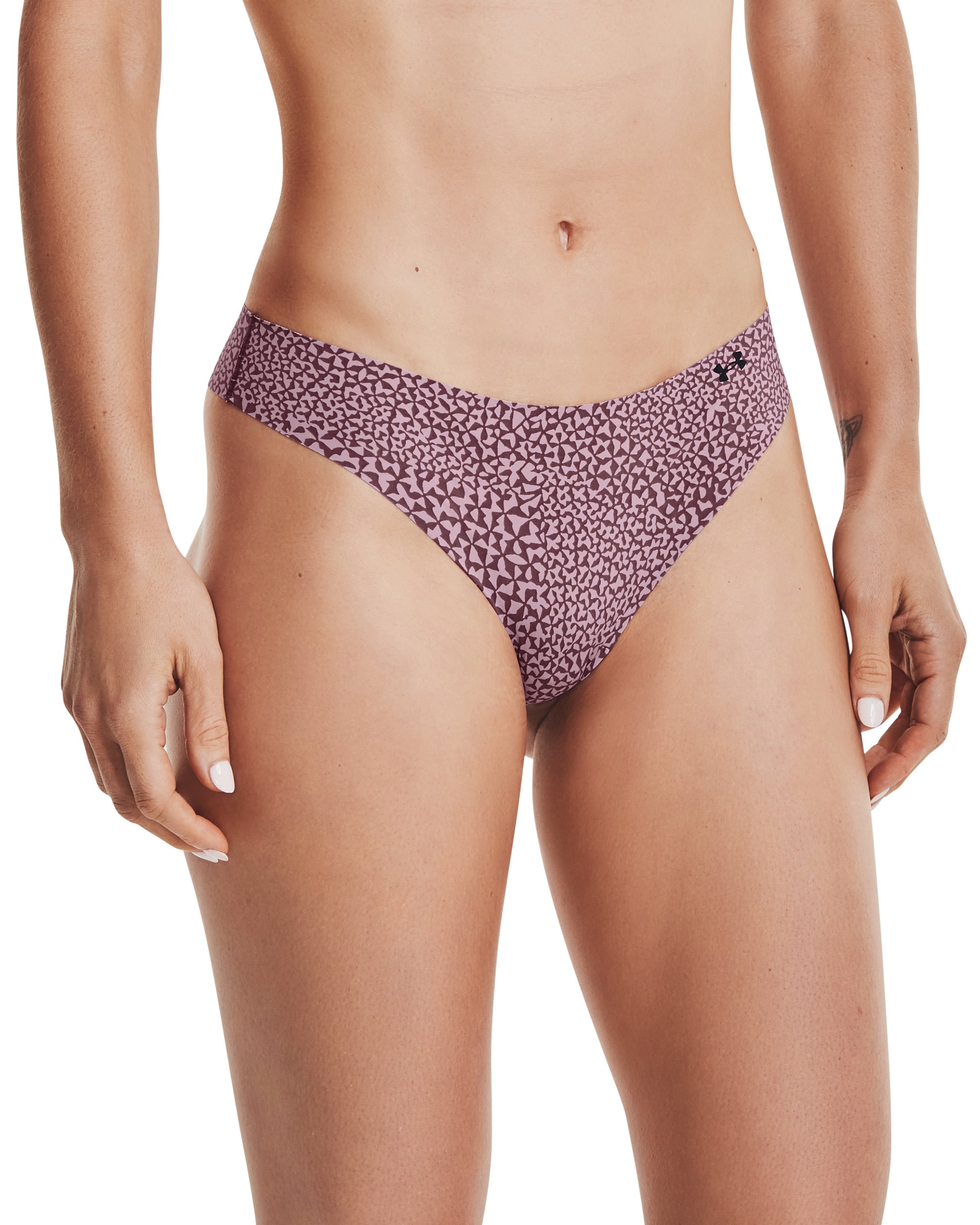 UA Pure Stretch Printed Women's 3-Pack Thong 4