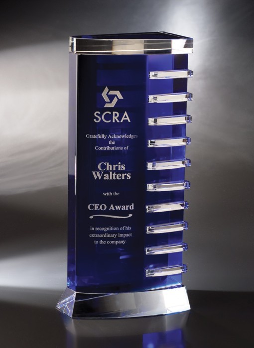 Contemporary Vistas Crystal Element Award 1