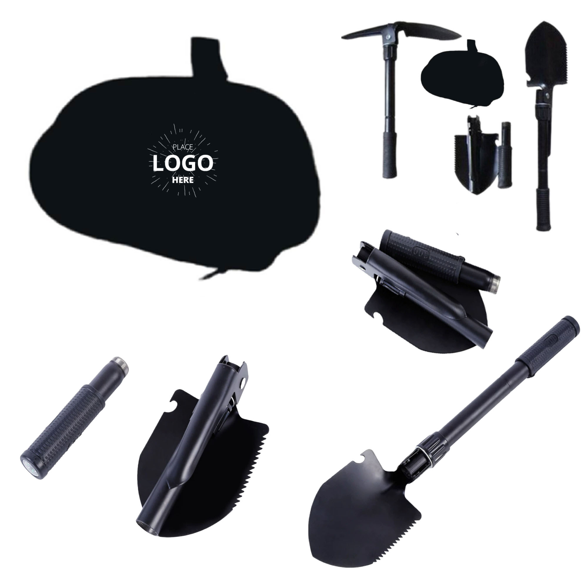 Mini Foldable Military Shovel 2