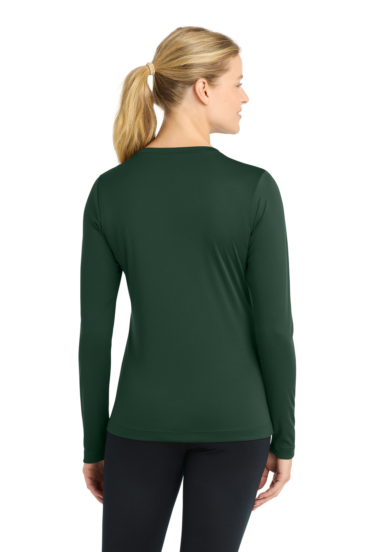 Sport-Tek Women's Long Sleeve PosiCharge Competitor V-Neck Tee. LST353LS 48