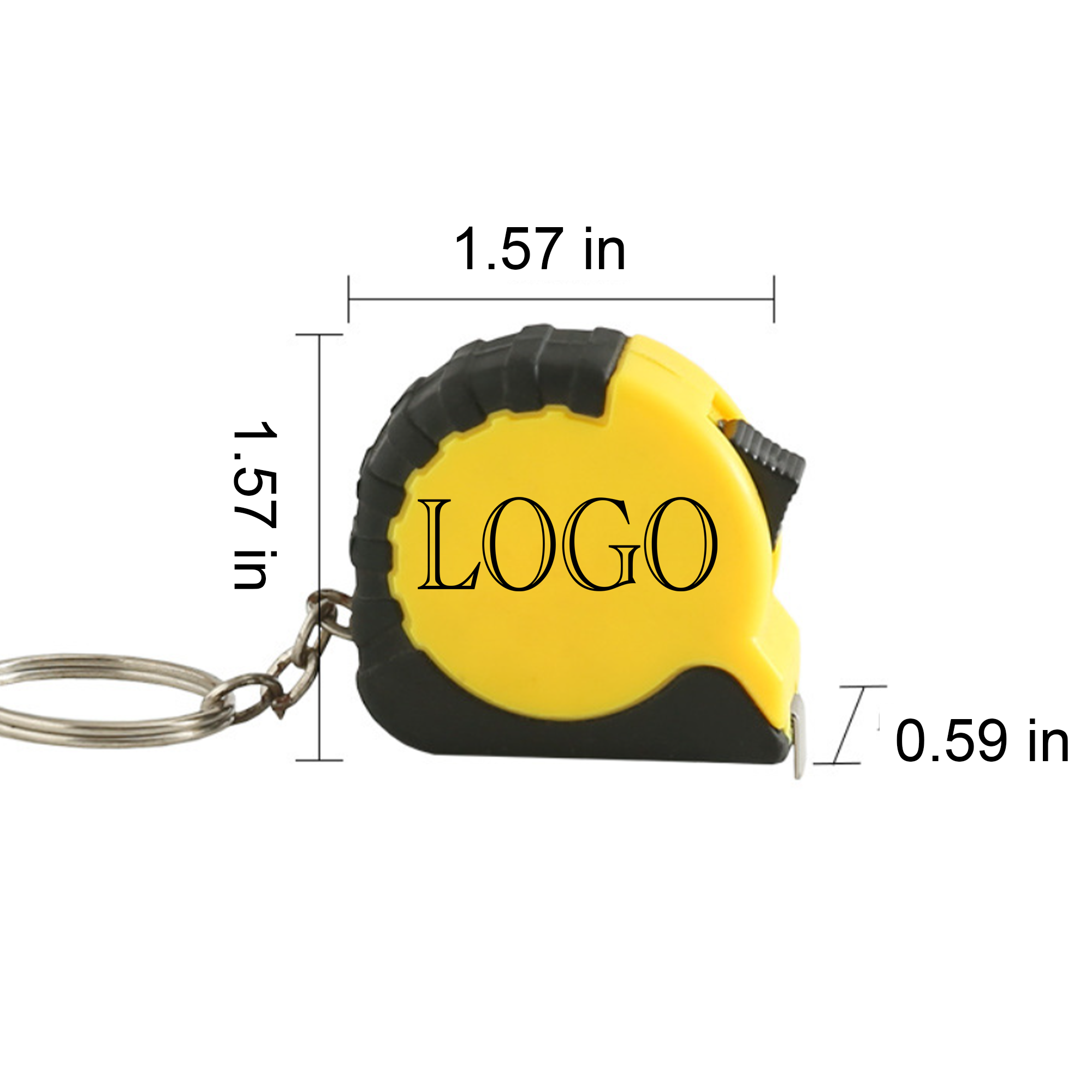 Compact Measuring Keychain 2