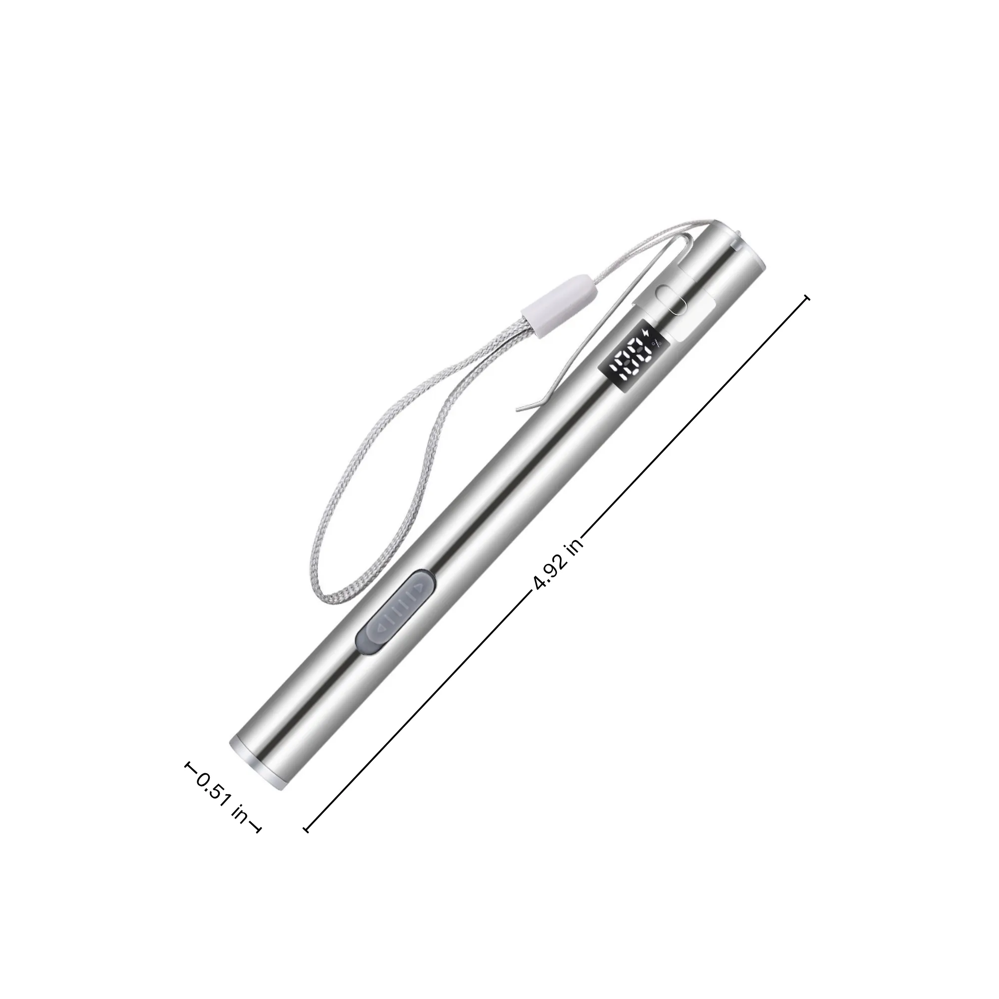 Power Level Display Mini Flashlight 4