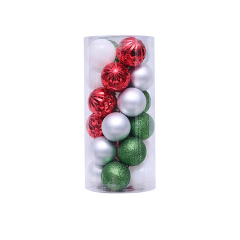 24Pcs Christmas balls set wedding Party ornaments 13