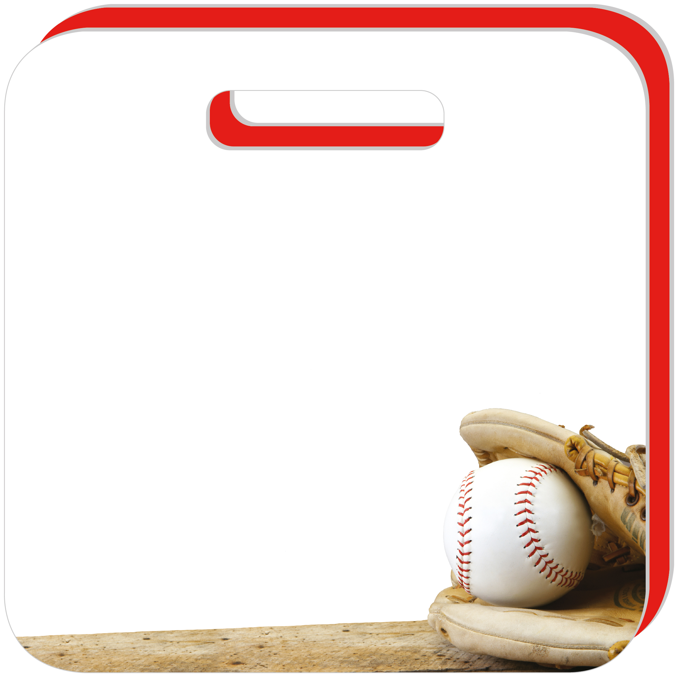 13.5" Sandwich Cushion Baseball 4