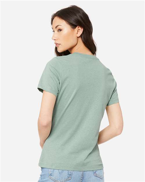 Women's Relaxed Fit Heather CVC Tee - 6400CVC 41