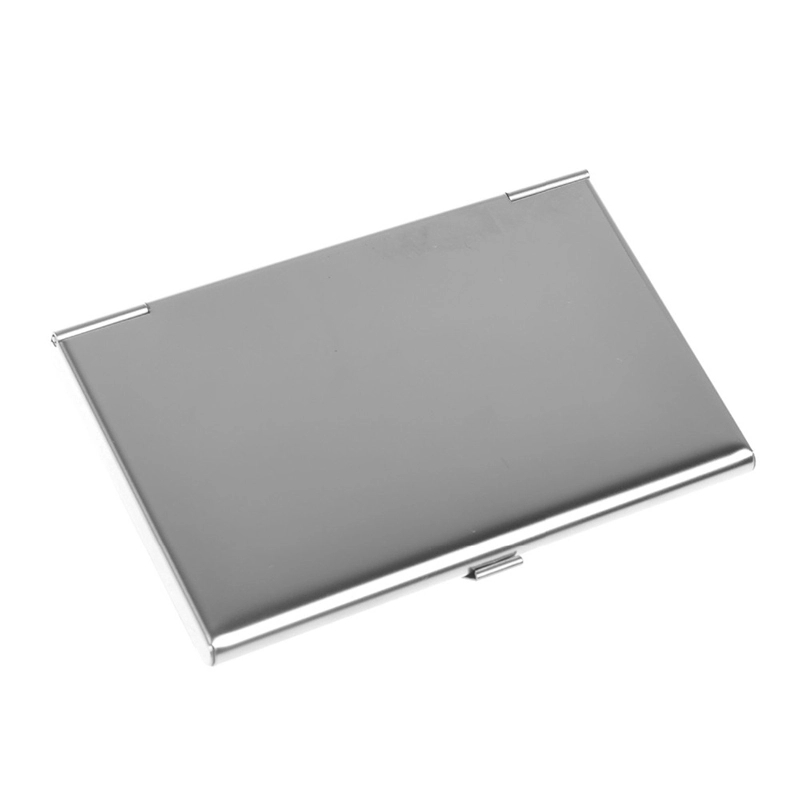 Plain Stainless Steel Business Name Card Holder 7