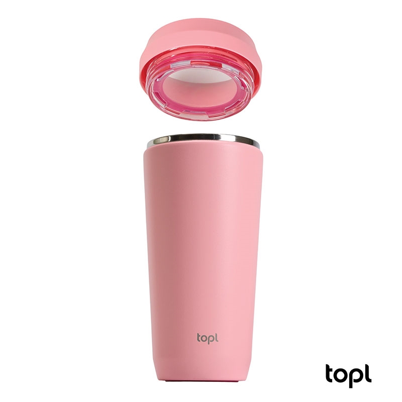 TOPL® 16 oz. Double Wall, Recycled Stainless Steel 360° Tumbler 131