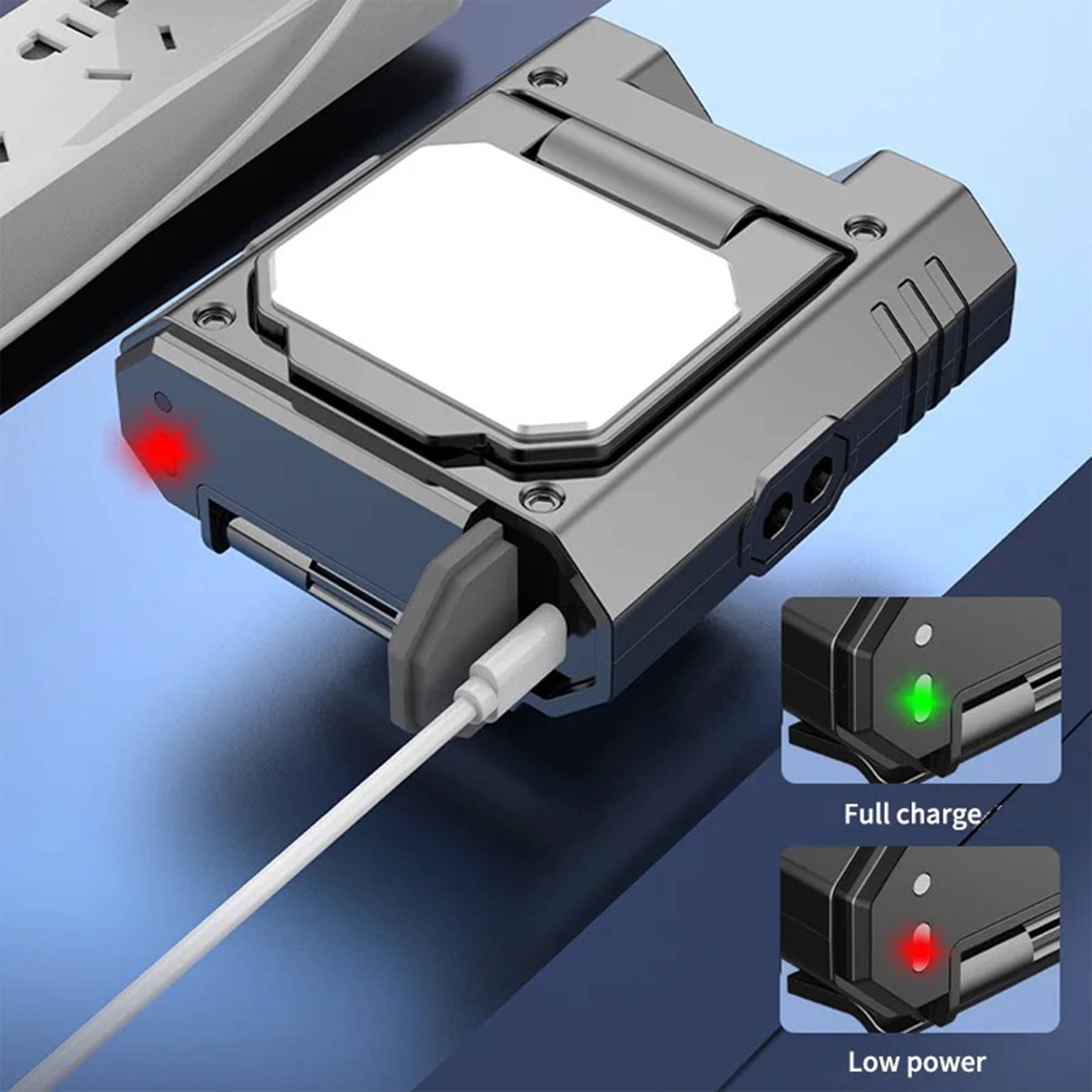 Hat clip light sensor headlight 7