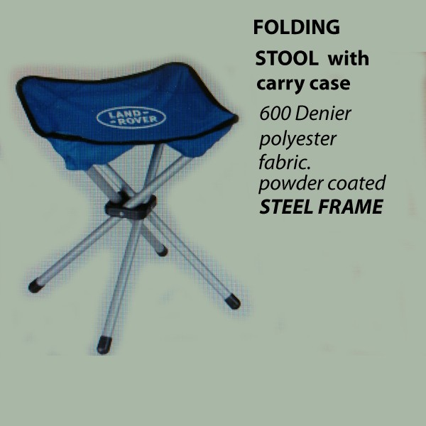 Sturdy Steel Folding Stool w/ Carry Case 2