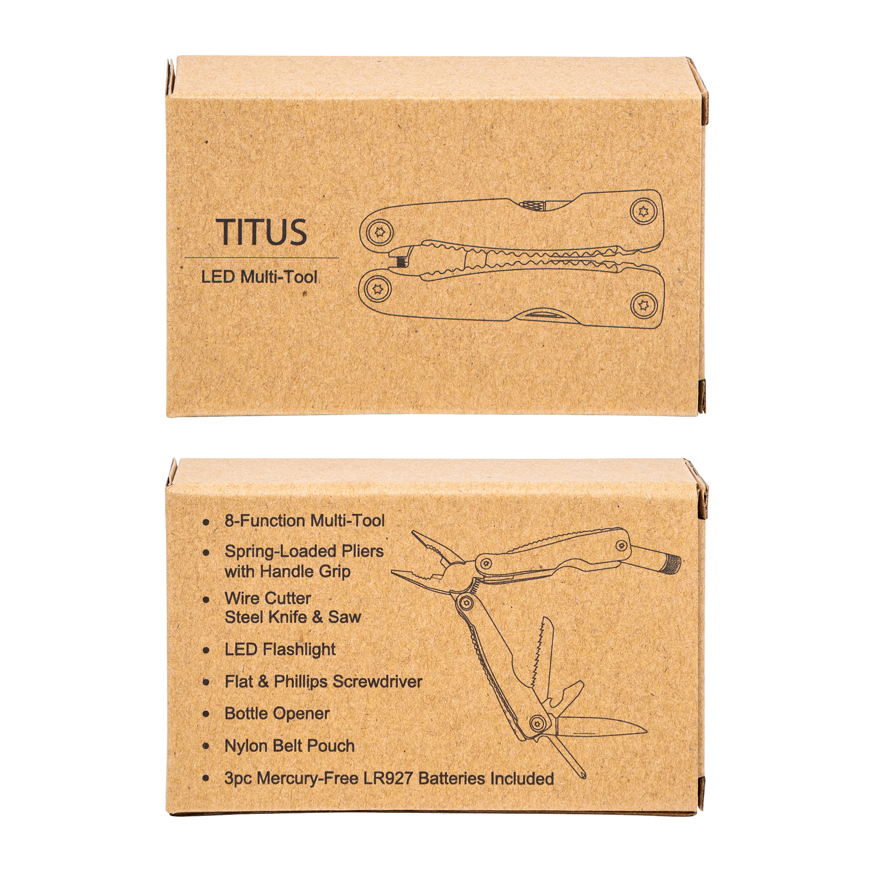 Titus LED Multi-Plier Tool 29