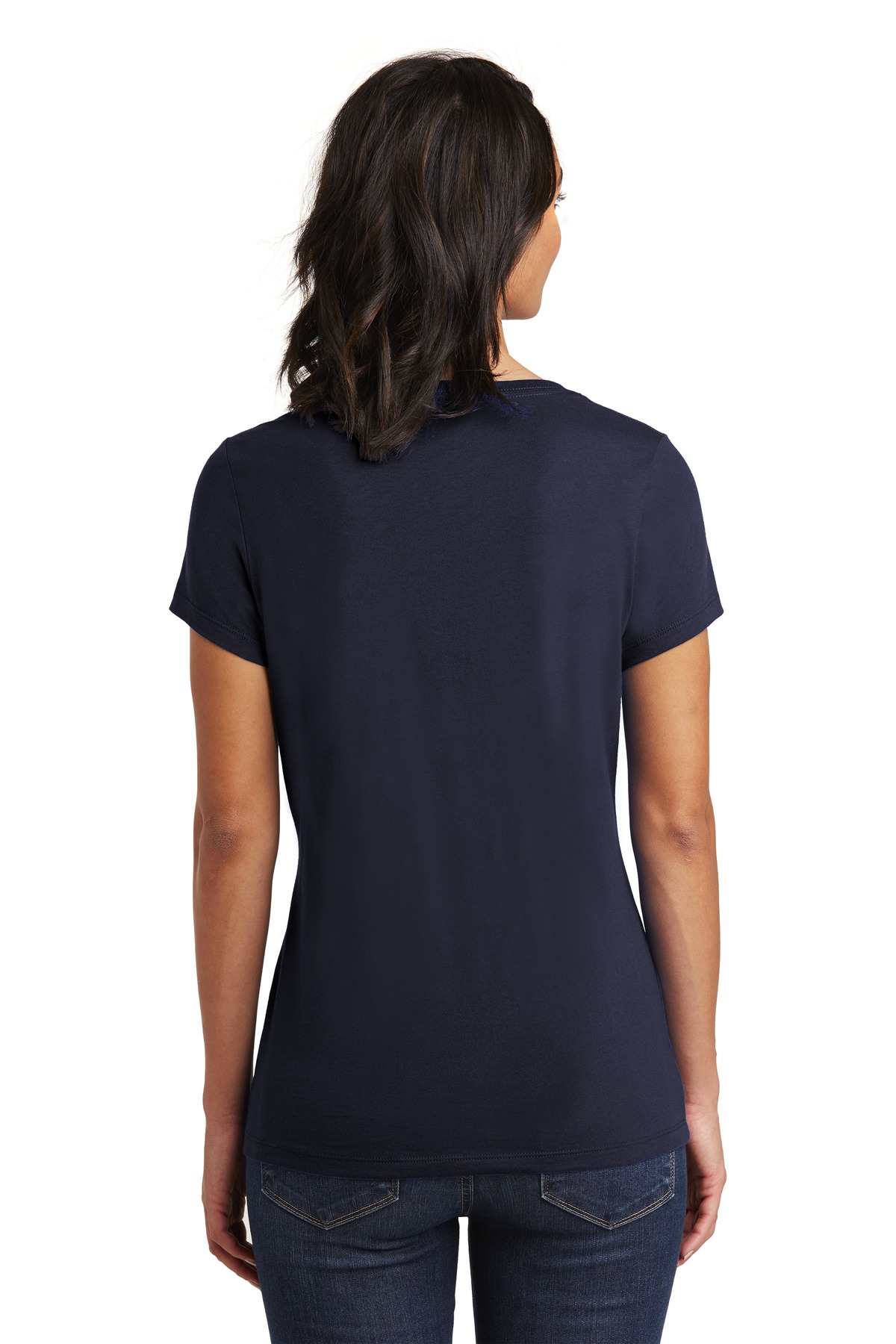 District Women's Very Important Tee V-Neck. DT6503 30