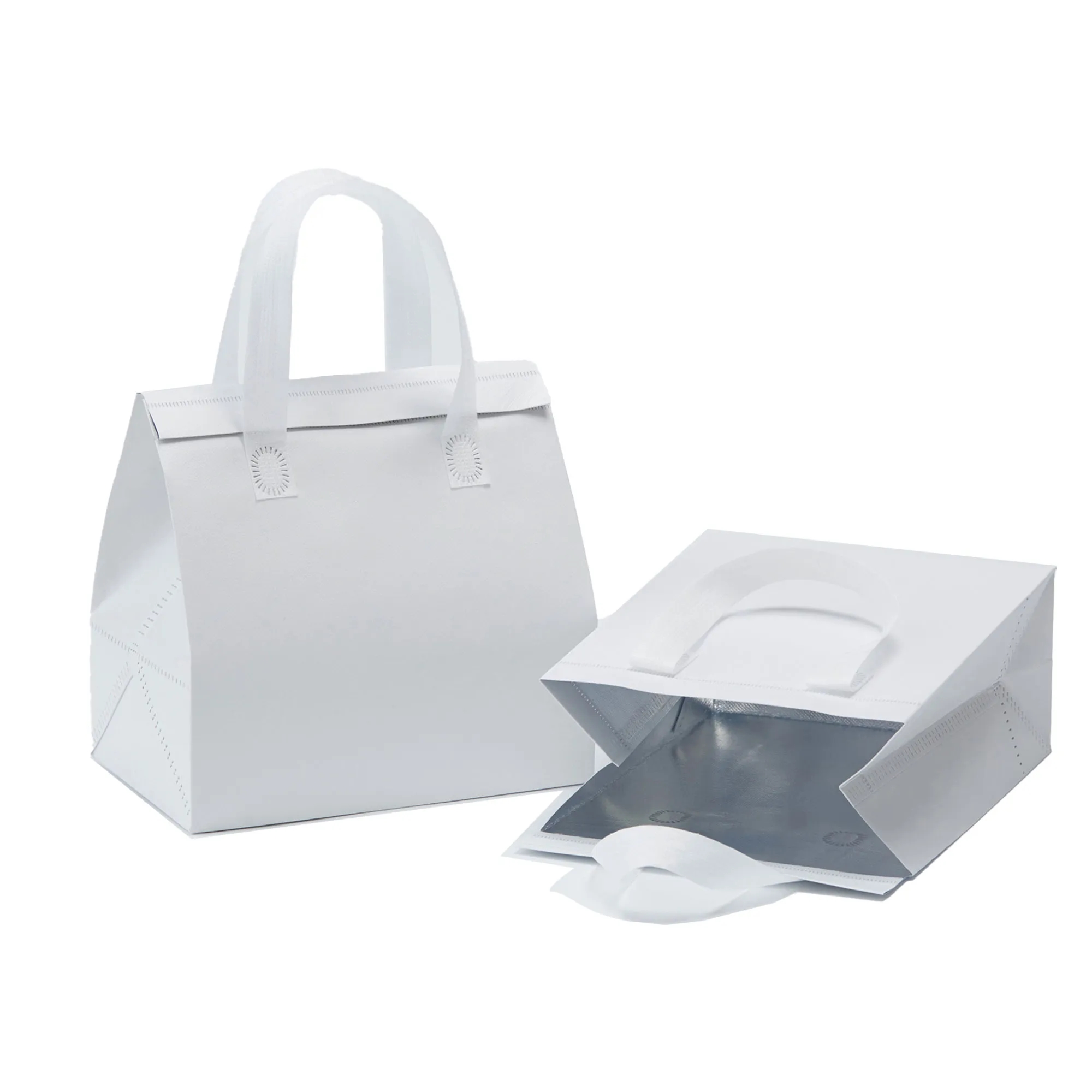 Colorful Insulated Reusable Lunch Tote for Groceries 6